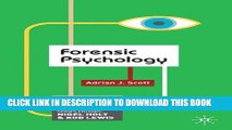 Collection Book Forensic Psychology (Palgrave Insights in Psychology series)