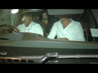 SPOTTED:A Happy Shahid Kapoor Leaving Sanjay Leela Bhansali's Office