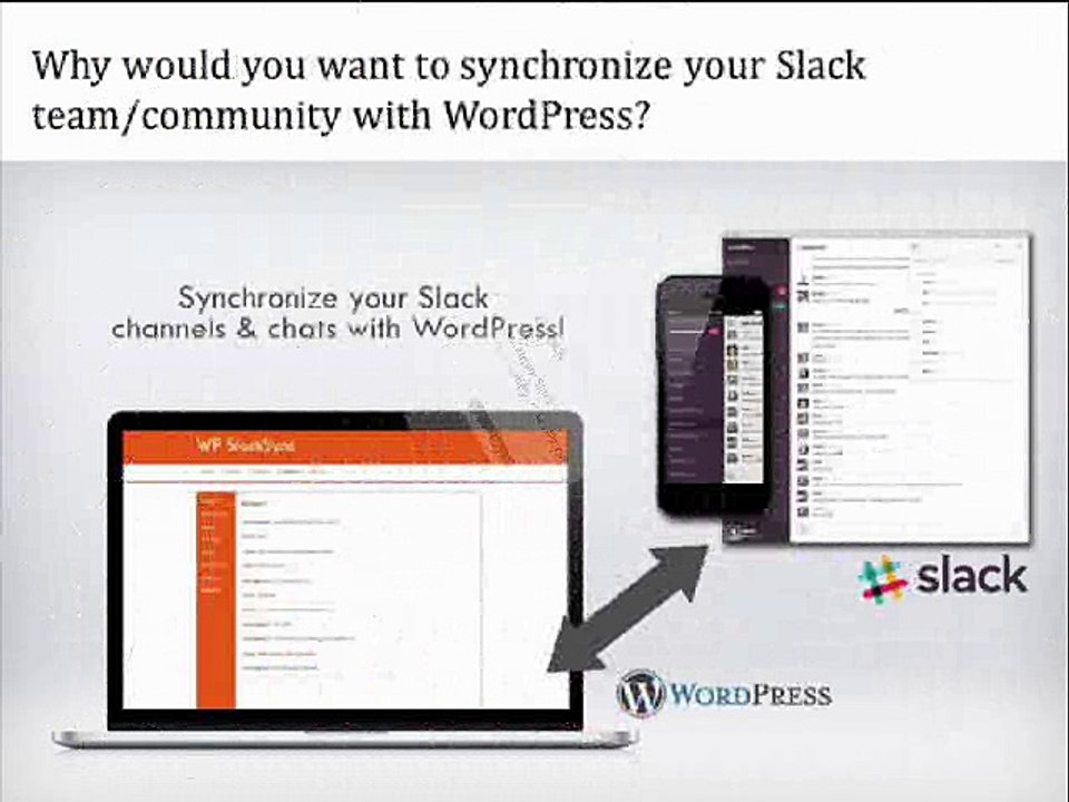 Integrate Slack community in wordpress