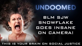 BLM Snowflake Goes INSANE on Camera!