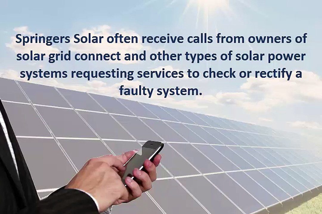 Solar PV Services and Repair