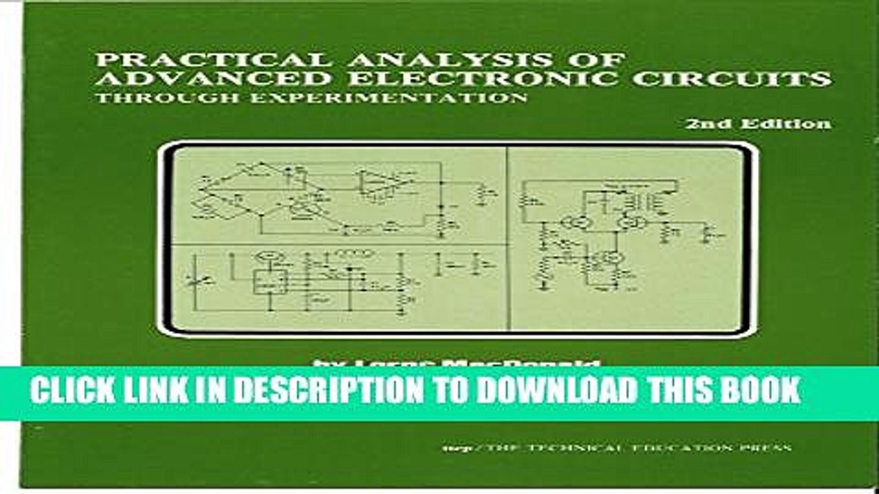[PDF] Practical Analysis of Advanced Electronic Circuits Through Experimentation Full Collection