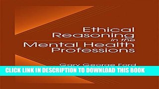 New Book Ethical Reasoning in the Mental Health Professions