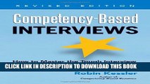 New Book Competency-based Interviews Revised Edition