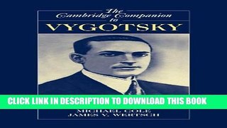 New Book The Cambridge Companion to Vygotsky