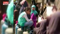 بالفيديو.. طوابير من المواطنين للحصول على أنابيب البوتاجاز فى كرداسة