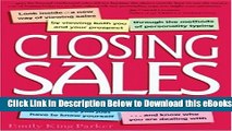 [Reads] Closing Sales and Winning the Customer s Heart (Crisp Professional Series) Free Books