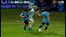 Lionel Messi Nutmeg vs Mathías Corujo!