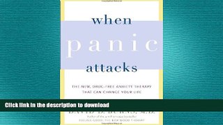GET PDF  When Panic Attacks: The New, Drug-Free Anxiety Therapy That Can Change Your Life FULL
