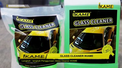 Cara Penggunaan Glass Cleaner