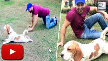 Varun Dhawans Weird Walk With A Dog