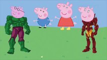 #PEPPA PIG CAPTAIN AMERICA HULK AVENGERS SUPERHEROES | #ANIMATION KIDS PAINTING For Kids & Toddlers