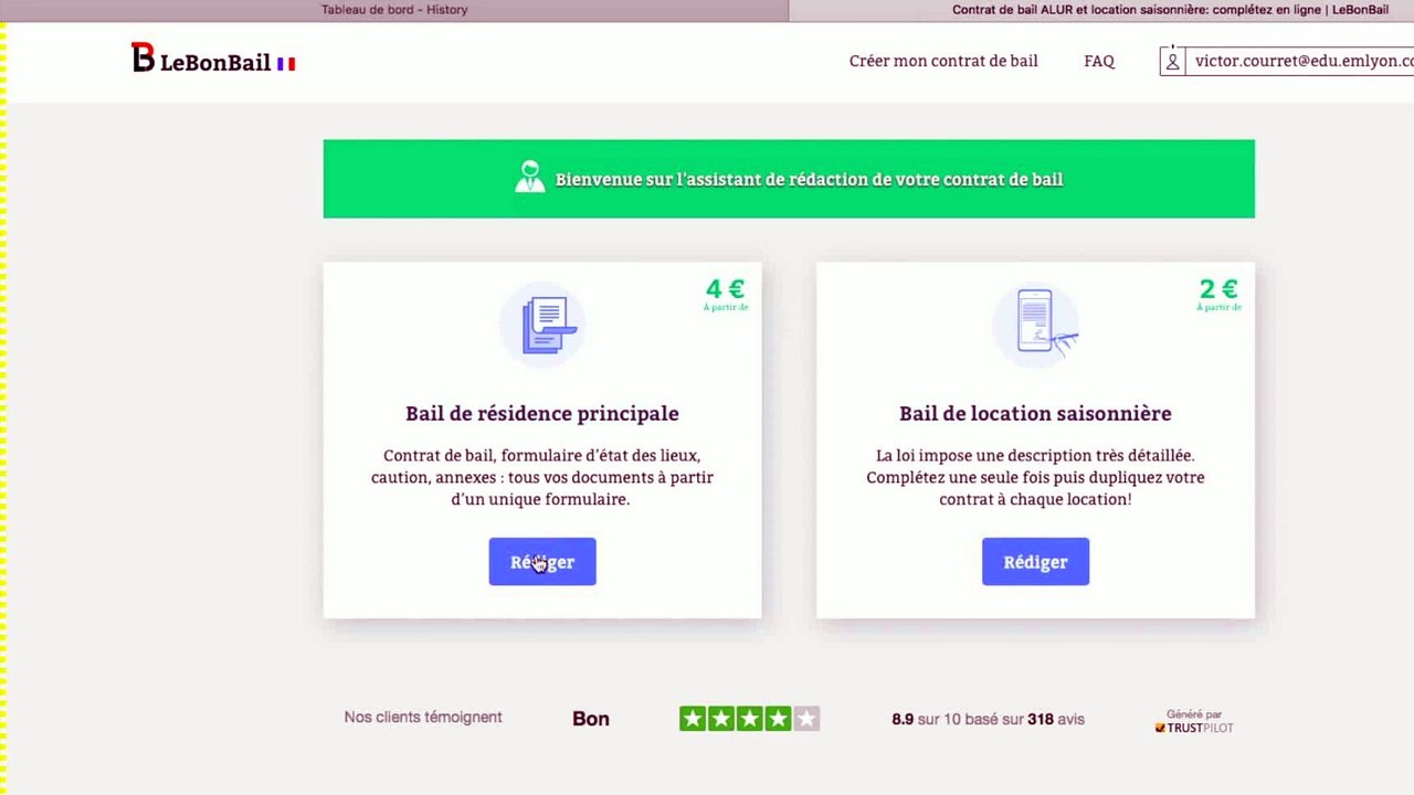Rédiger un acte de cautionnement locatif | LeBonBail France |