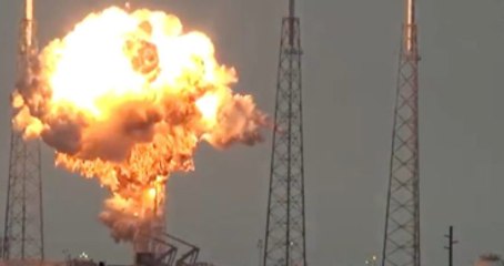 SpaceX Falcon 9 Roketi Test Sırasında Patladı