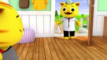Five Little Kittens Jumping On The Bed | Nursery Rhymes for Kids