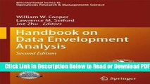 [Get] Handbook on Data Envelopment Analysis (International Series in Operations Research