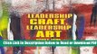 [Get] Leadership Craft, Leadership Art Popular Online
