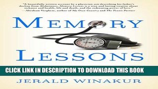 [PDF] Memory Lessons: A Doctor s Story Popular Online