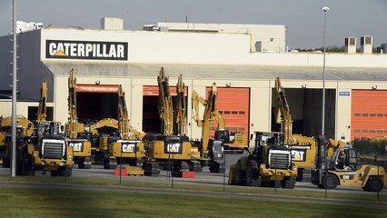 Caterpillar à Gosselies va fermer: les ouvriers bloquent le site