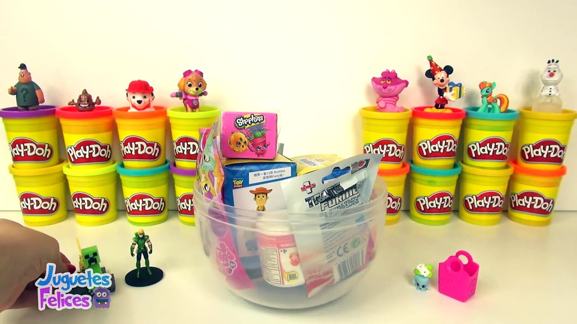 huevos kinder play doh