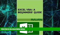Big Deals  Excel VBA: A Beginners  Guide  Free Full Read Best Seller