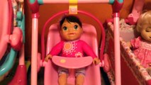 Baby Alive Plays and Giggles Baby Doll Name Reveal and Playing in Swing
