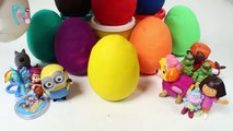 21 Huevos Sorpresa Play Doh - Peppa Pig, Patrulla Canina, Dora la Exploradora, My Little Pony ᴴᴰ ❤️
