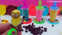 Play Doh Ice Cream Dippin Dots Surprise Minions Frozen Elsa Ariel Flounder Superman