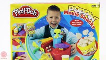 Play doh Poppin MOVIE SNACKS Playset POPCORN Hot dog FRIES Ice Cream | Sweet Treats Playdough