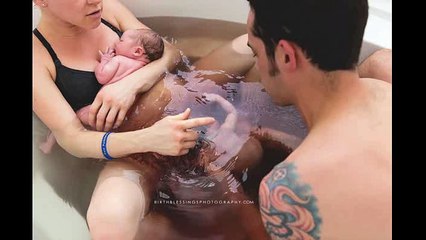 Les photographies de cet accouchement resteront à jamais gravées dans les annales