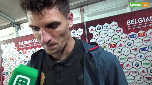 Thomas Meunier après Belgique - Espagne