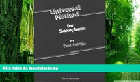 Big Deals  Universal Method for Saxophone  Free Full Read Most Wanted