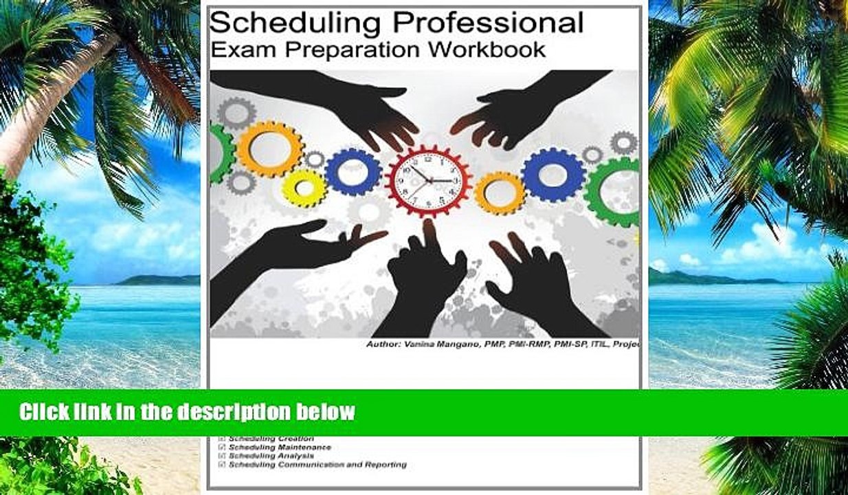 Big Deals  PMI-SP Scheduling Professional Exam Preparation Workbook: Part of The PM Instructors