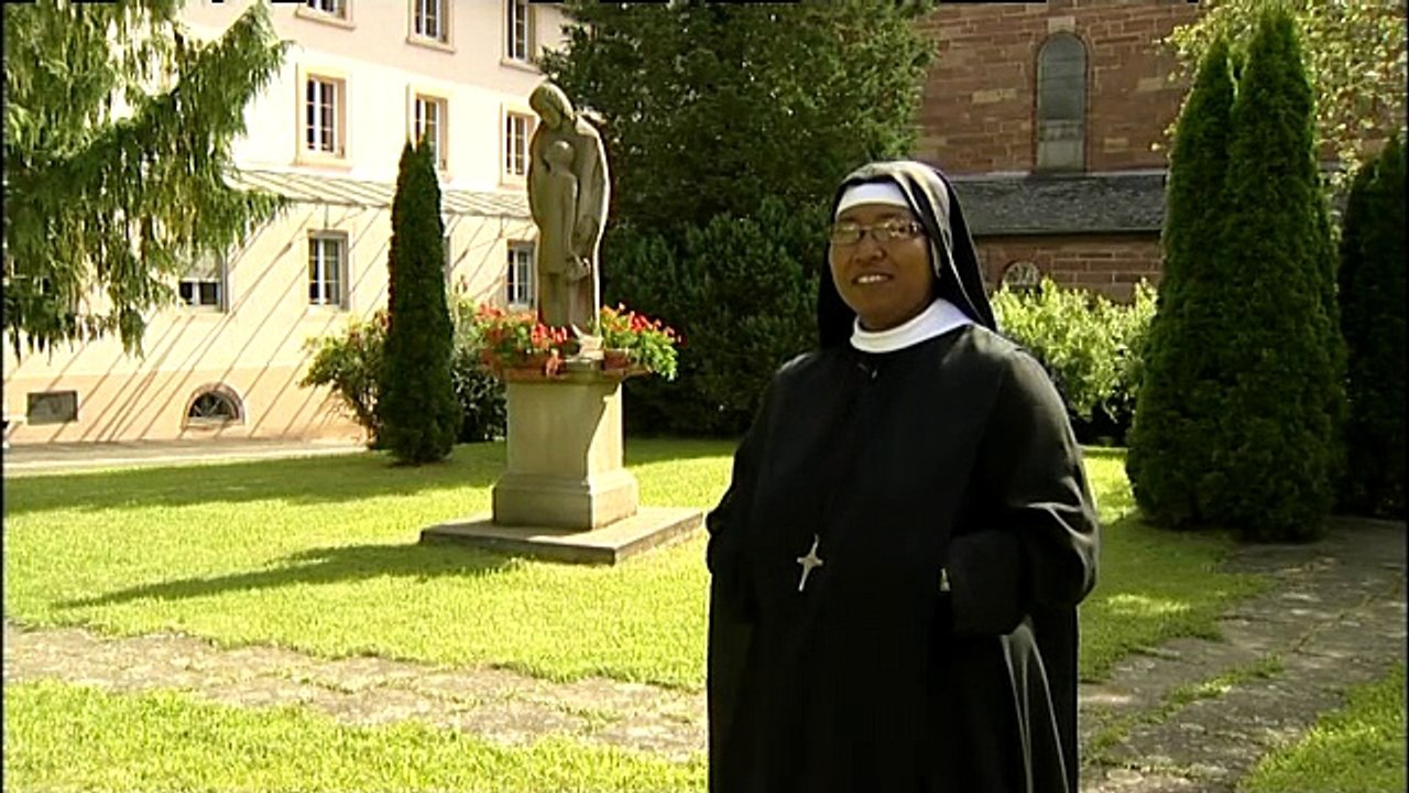 Sr Raphaelia, bénédictine adoratrice de Bellemagny