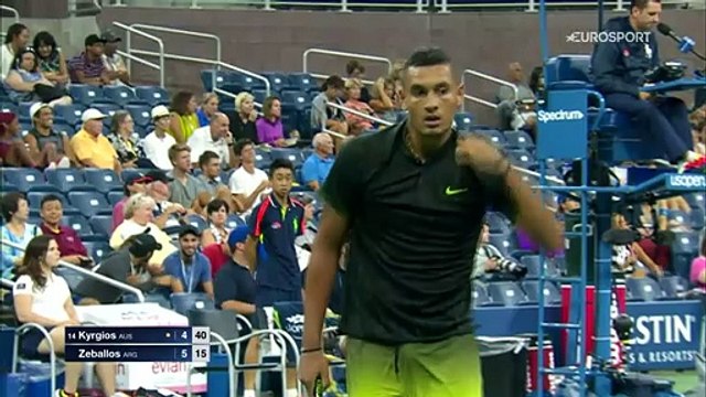 ABD Açık: Nick Kyrgios - Horacio Zeballos (Özet)