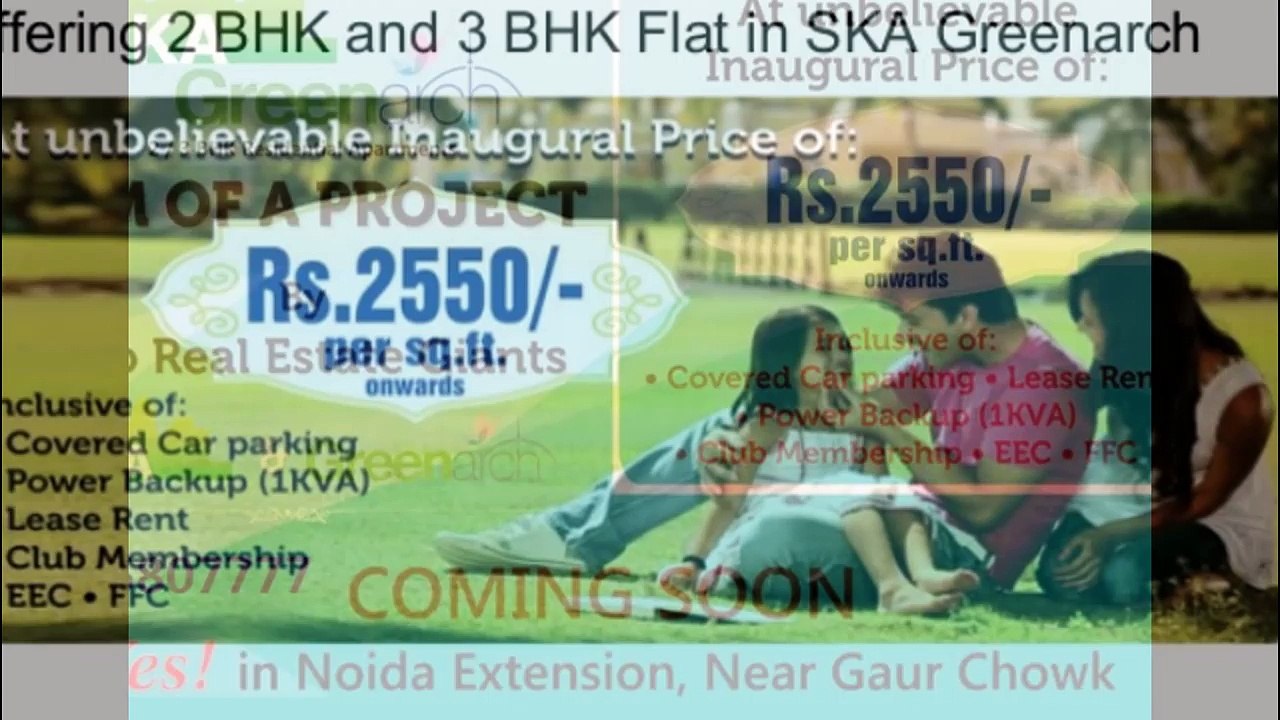 SKA Greenarch Noida Extension floor plan