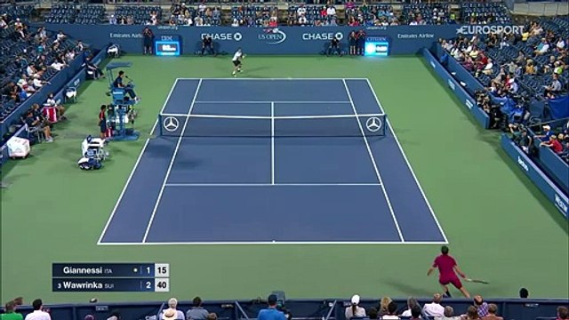 A. Giannessi vs. S. Wawrinka - Round 2 - Condensed Match