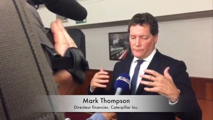 Mark Thompson s'exprime sur la fermeture de Caterpillar à Gosselies