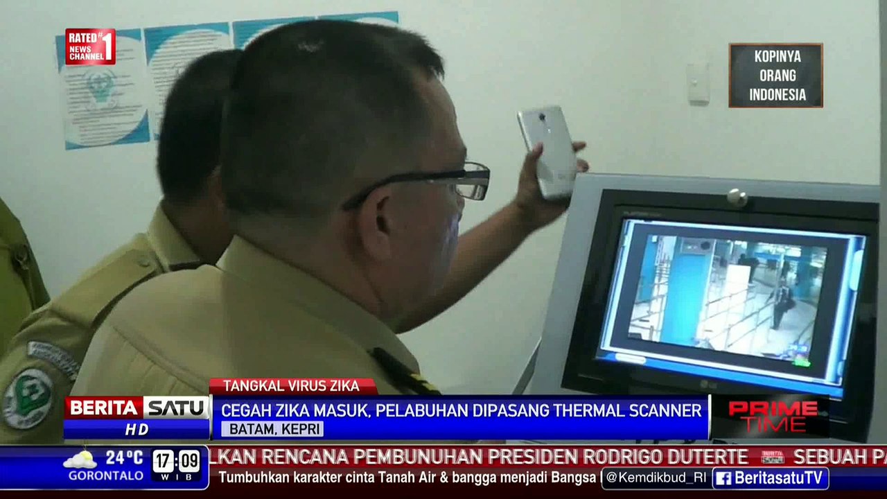 Pelabuhan Batam Centre Pasang Thermal Scanner