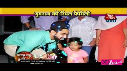 Yuvraaj Ki Real Family - Tashan e Ishq 2nd September 2016