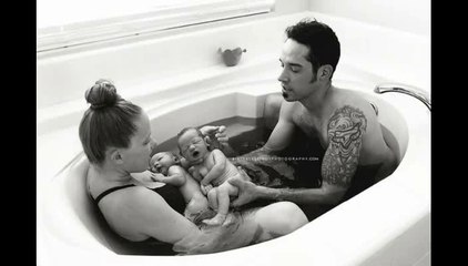 Photos d'un accouchement complètement fou!