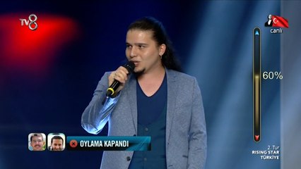 Samet Uysal 'Vazgeçtim' - Rising Star Türkiye 30 Ağustos 2016