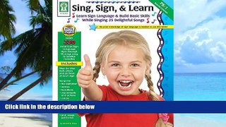 Big Deals  Sing, Sign,   Learn!, Grades PK - 1  Best Seller Books Most Wanted