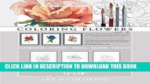 [PDF] Coloring Flowers 2. ART of COLORING series. Loose-leaf coloring set (includes three 12