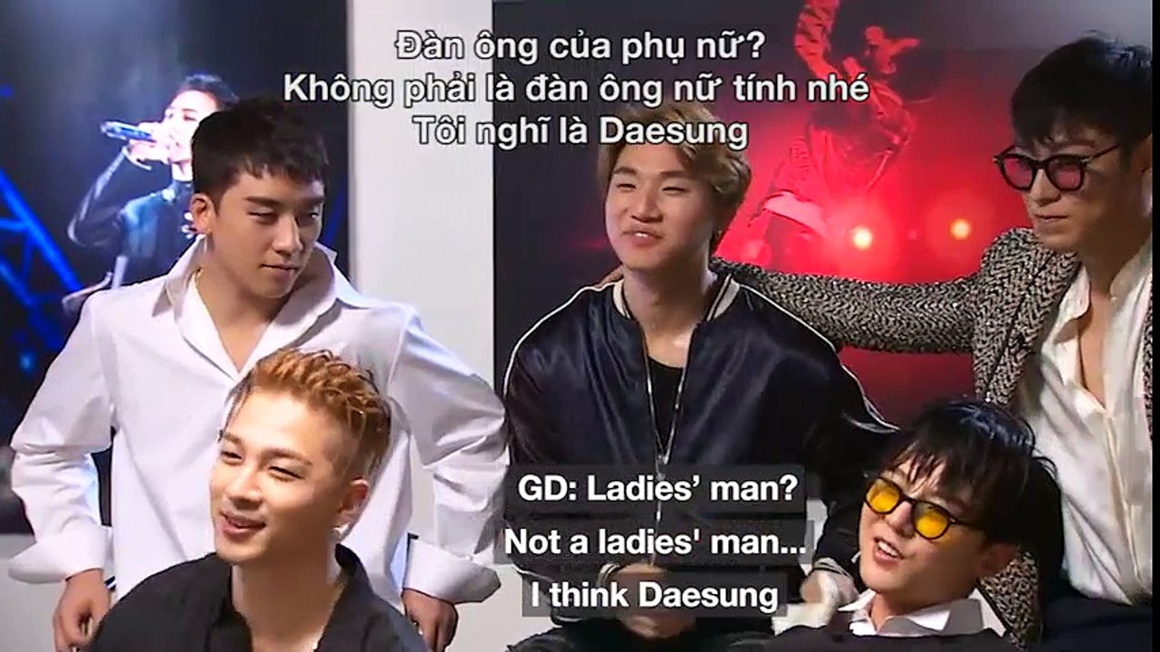 Đoạn phỏng vấn của big bang trên kênh CNN