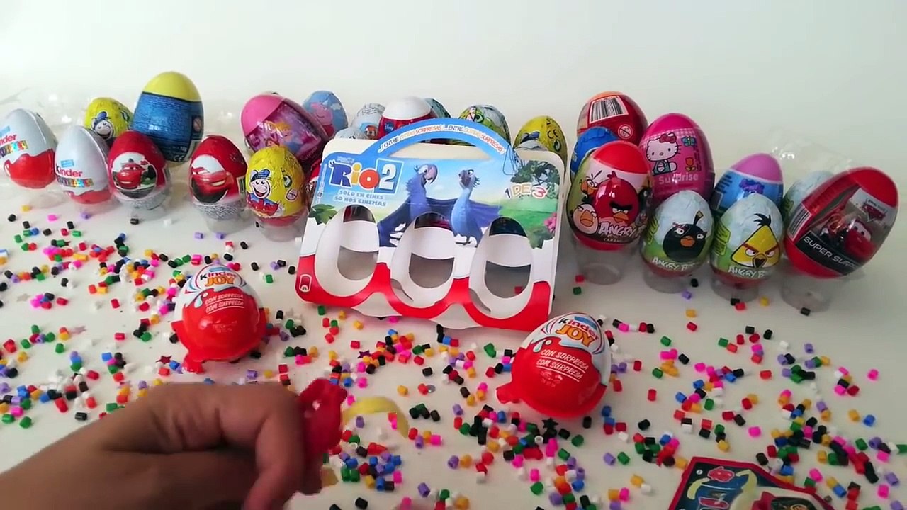 Huevos Kinder Sorpresa 2014 | Rio 2 Disney