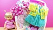 Armario de Nenuco | Juguetes de la muñeca Bebe Nenuco en español | Vestir muñecas para niñas