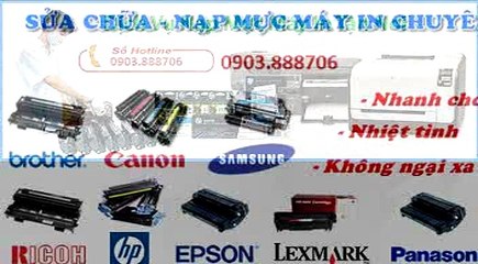 Nạp mực máy in tận nơi quận 6