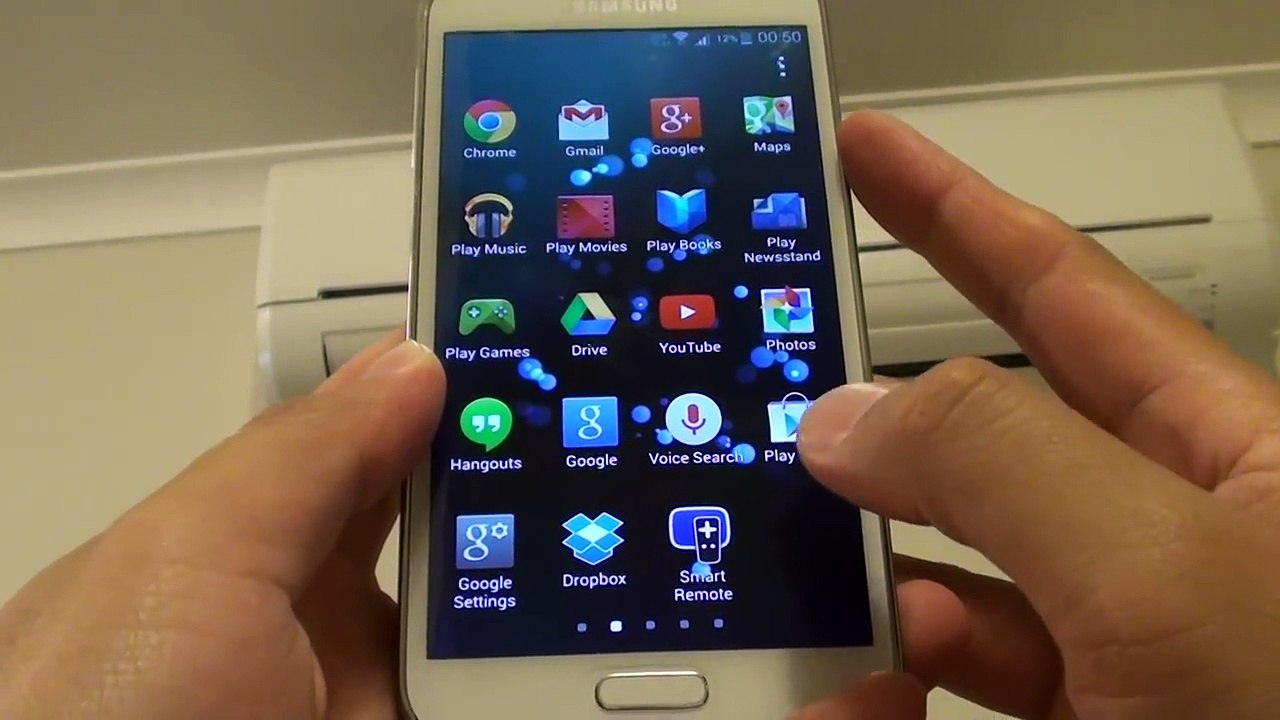 Samsung Galaxy S5- Control Your Air Conditioner with Smart Remote