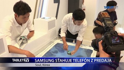 SAMSUNG STAHUJE TELEFON Z PREDAJA